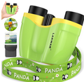 Binoculars for Adult and Kids, 8x21 Compact Binoculars for Bird Watching and Hunting Hiking Mini Kids Binoculars Boys Girls-Blue
